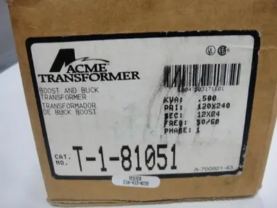 USED ACME T-1-81051