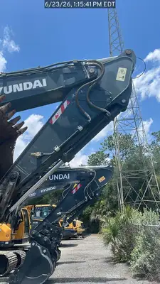 Used 2022 HYUNDAI HX480AL Excavators Florida US | National Equipment Dealers #1422470