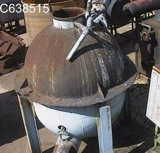 Reactor, 300 Gallon, C/st, Jkt, Agit, #C638515