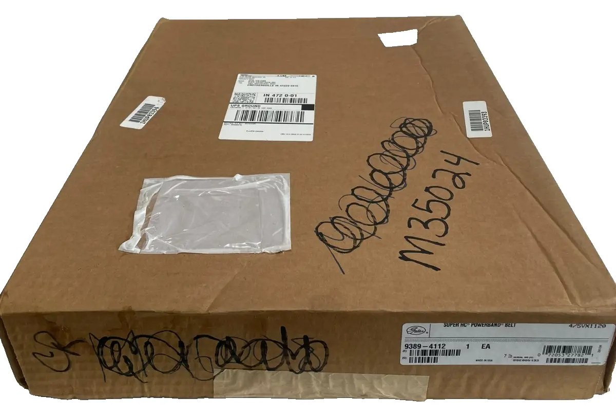 NEW SEALED GATES 9389-4112 SUPER HC POWERBAND BELT 4/5VX1120 93894112