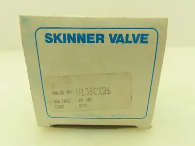 Honeywell Skinner V136CX26 M2343D Solenoid Valve 3-Way 24VDC Twin Disc