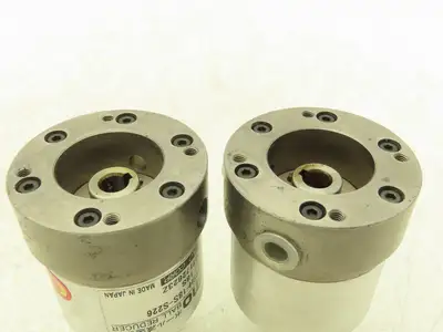 Kamo BR50SH-18S-S226 Ball Type Gearhead 18:1 Inline Reducer 8mm x 10mm Lot of 2
