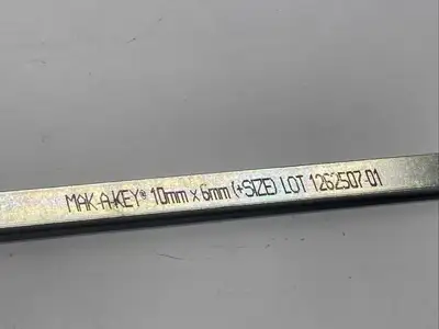 10mm x 6mm +Size | Mak-A-Key Key Stock  LOT OF 3 - New Other