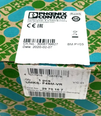 NEW PHOENIX CONTACT UMKS- F48M-VR MODULE 2970167 UMKSF48MVR