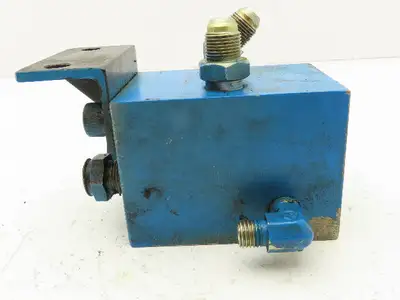 Hydraulic 2 Station Manifold Valve Block D03