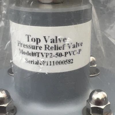 New | in-Stock Top Valve TVP2-50-PVC Pump & Valve Parts California US | Davliegogo LLC #1705615