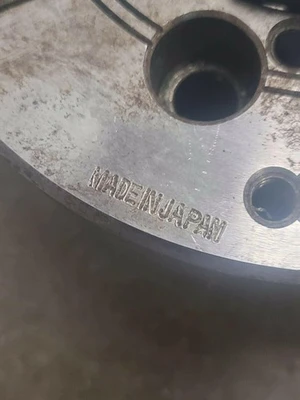 6" Diameter 3 Jaw Lathe Chuck MMK JAPAN