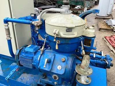 (2) Alfa-Laval MAB 206S-24 oil cleaning modules, SS.