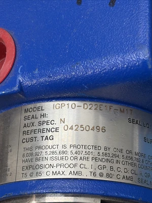 New | in-Stock Foxboro IGP10-D22E1F-M1T Sensors Indiana US | J&J Industrial Supply #1252314