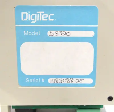 NEW DIGITEC TRANSMETRICS D3320 FLOW METER