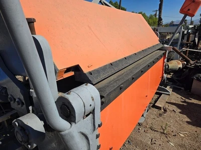 1/2" x 8' Chicago Dries & Krump #184, power leaf brake