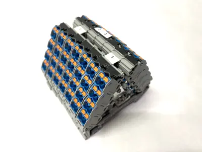 USED PHOENIX CONTACT POTENTIAL DISTRIBUTORS 3270223 LOT OF 7