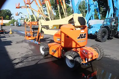 Used 2021 JLG E450AJ Crawler Boom Lifts New York US | United Lift #1446680