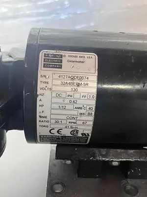 BODINE ELECTRIC 32A4BEPM-5R GEARMOTOR