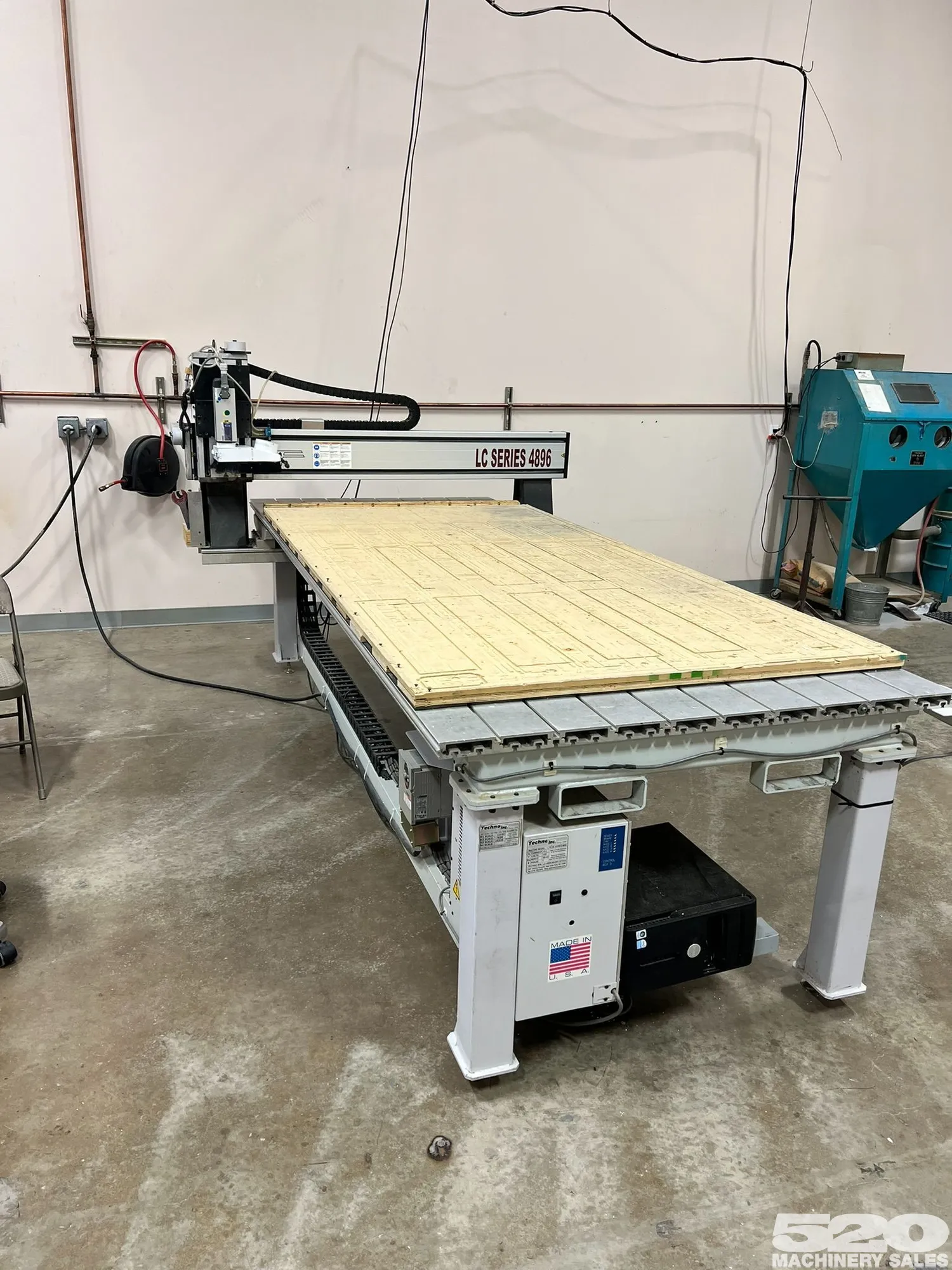 Used 2010 TECHNO LC 4896 | CNC Router