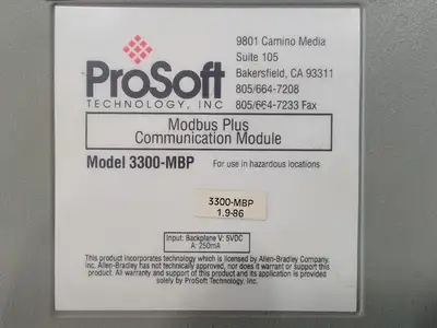 USED PROSOFT TECHNOLOGY 3300-MBP