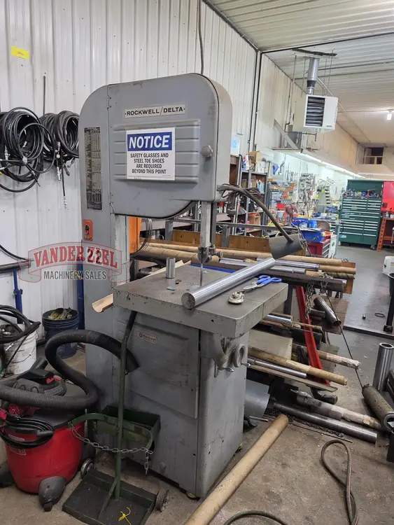 Used ROCKWELL 28-365 Woodworking Band Saws Michigan US | Vander Ziel Machinery Sales #1411810