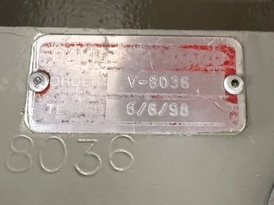 6" Davis Standard Extruder, 30:1 L/D, 500 HP AC Motor