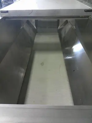 SPC9172  Elevator bottle feed hopper elevator Stainless Steel, 120" discharge height