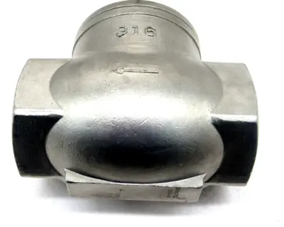 NEW SHARPE CF8M 316 20276 SWING CHECK VALVE 2 1/2 INCH