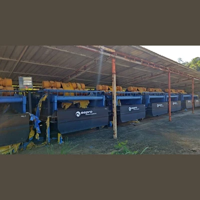 1000 TPH / 24000 TPD Gold Plant Equipment with Gravity Concentration