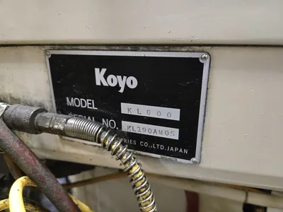 Koyo KL-600 Rough Surface Grinding Machine