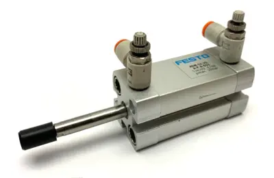 ADN-12-25-A-P-A-S11 | Festo  Compact Cylinder Double Acting Single Rod 25mm Stroke - Used
