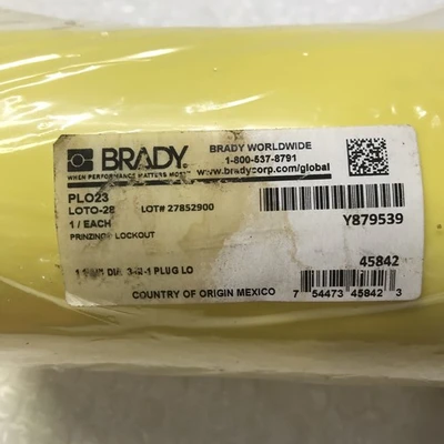NEW Brady PLO23