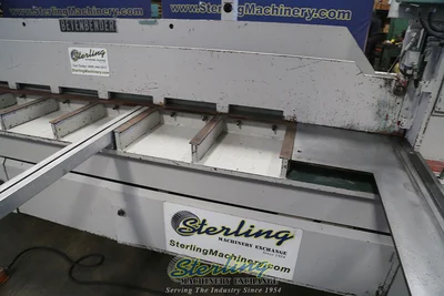 Used BETENBENDER 10-12 Power Squaring Shears (Gauge) California US | Sterling Machinery Exchange #1467183