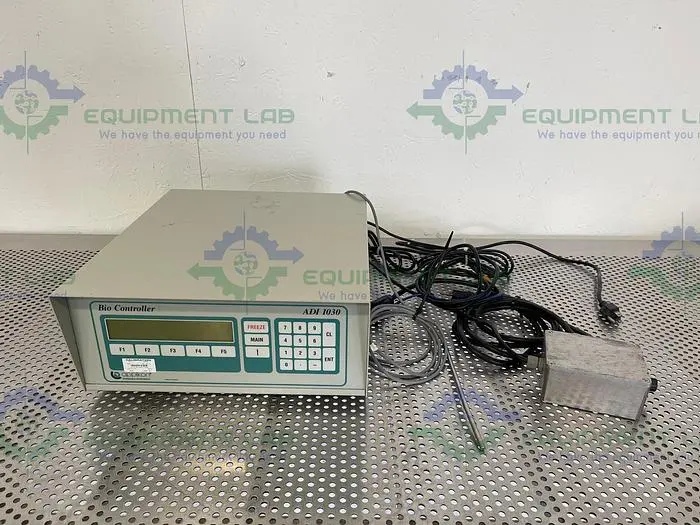 Used APPLIKON ADI 1030 BIO CONTROLLER W/ PH CABLE AND TEMPERATURE SENSOR Fermenters / Bioreactors California US | Equipment Lab #487658