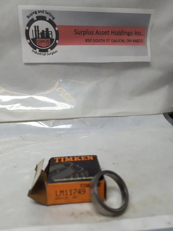 New | in-Stock TIMKEN LM11749 Bearings | Surplus Asset Holdings #1193438