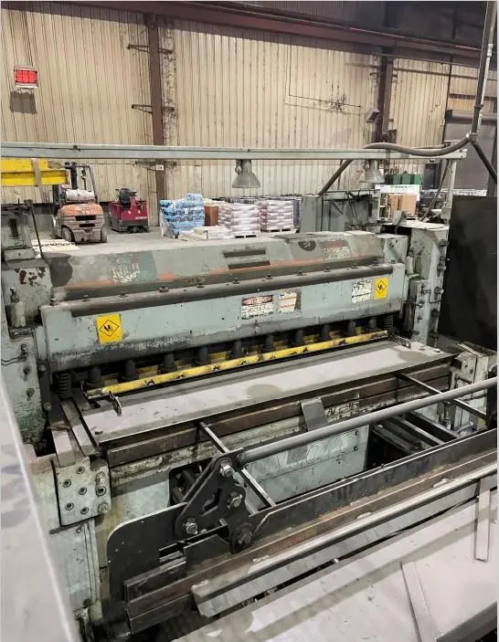 Used 1979 WYSONG 650 Power Squaring Shears (Inch) Ohio US | G-2000, Inc. #1063640
