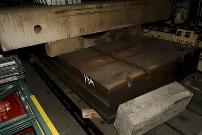 60" X 90.5" X 13" T SLOTTED FLOOR PLATE: STOCK 11835
