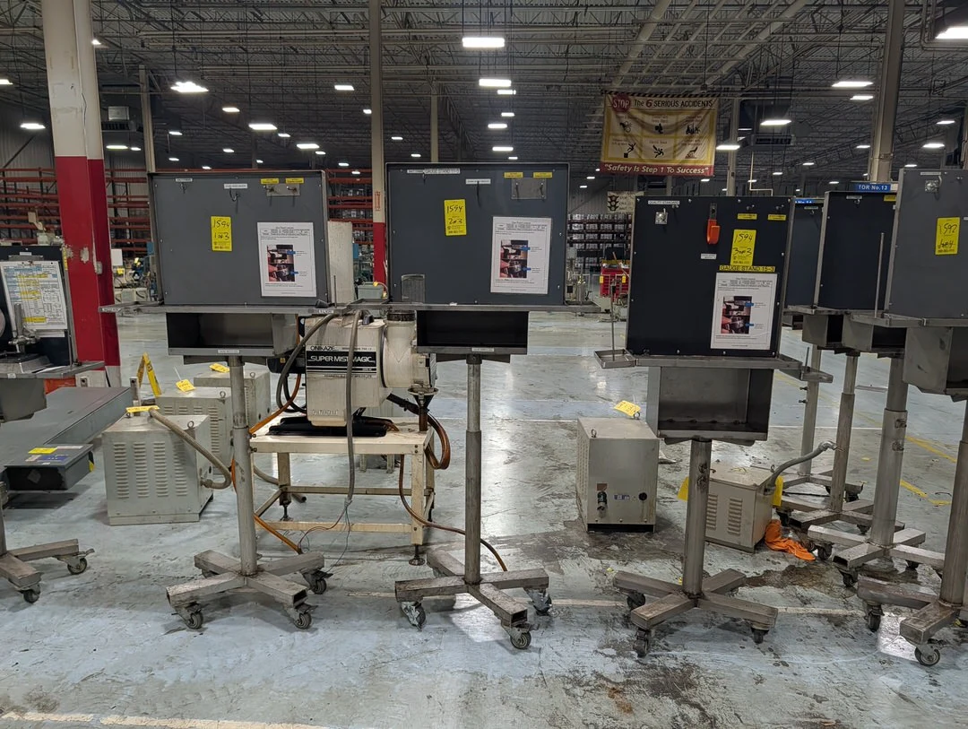 (3) Portable Gauge Racks