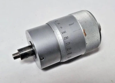 7630 0.0001" Micrometer Head
