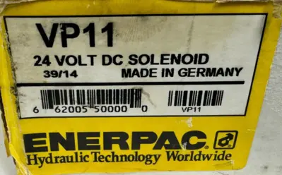 NEW ENERPAC VP11 24VDC SOLENOID (NO BASE)