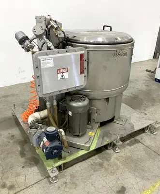 North Star 755 XP perforate basket centrifuge, 304SS.