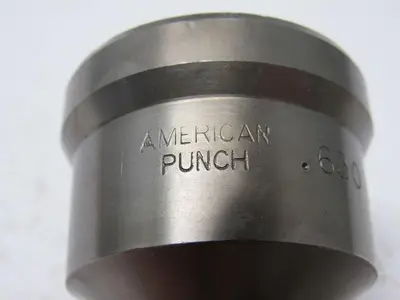 American Punch Standard Ironworker Punch .630 DE 128