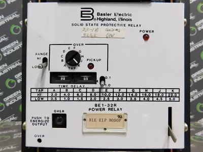 Basler Electric BE1-32R B1E E1P B0S0F Solid State Protective Power Relay Used