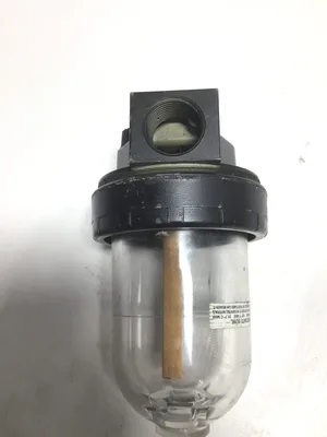 Pneumatic Silencer Reclassifier Filter Carbonate Bowl 125° F Max