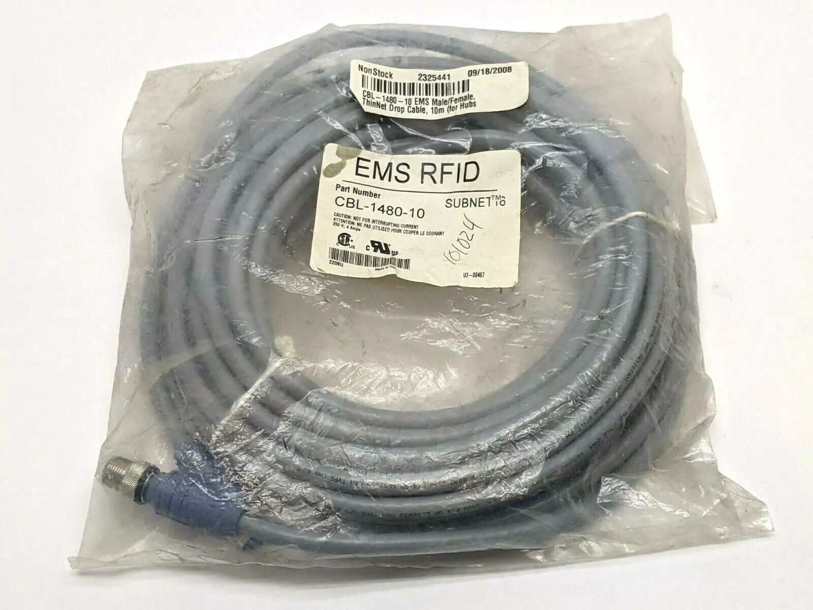 CBL-1480-10 | EMS Technologies  ThinNet Drop Cable 10M - New