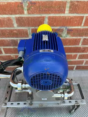 USED KSB GENTA 20-04-U1 PUMP 50-500 U/MIN  W/ AEG AM 100L14Q4 MOTOR