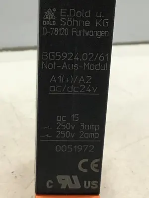 USED DOLD BG5924.02/61