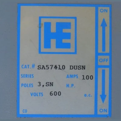 HE 100 Amp Transfer Switch