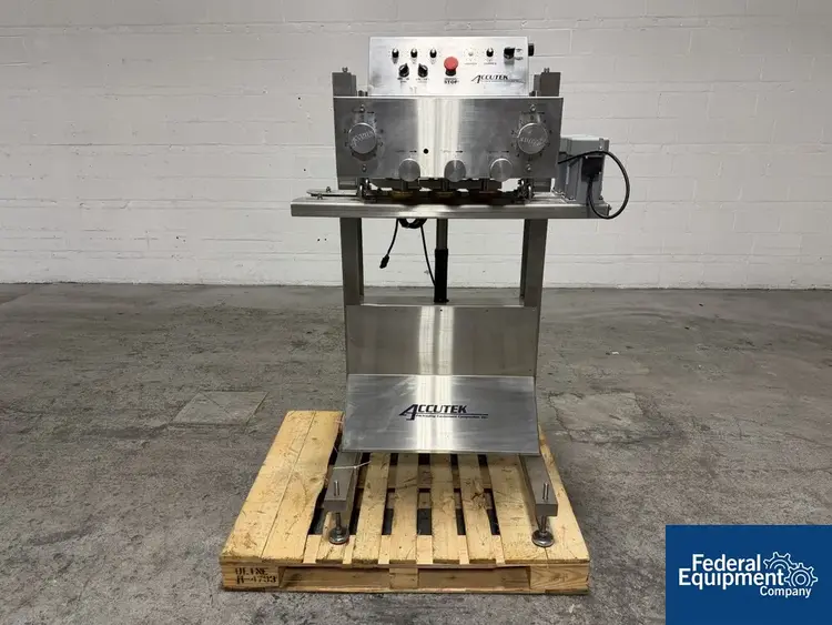 Used Accutek Accutek Spindel Cap Retorquer Cappers Ohio US | Federal Equipment Company #1337955