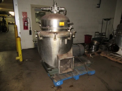 Westfalia KBRPX213 Centrifuge, 40 HP, 1800 RPM Motor