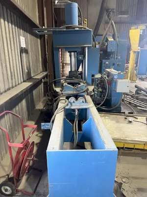 200 TON X 15' JAVELINA TRAVELING HEAD ROLLING FRAME HYDRAULIC STRAIGHTENING PRESS: YOBRO #25136
