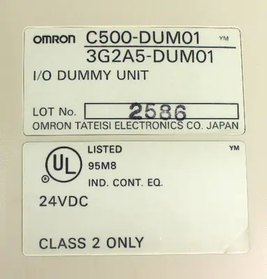 USED OMRON C500-DUM01