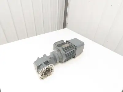 Sew Eurodrive WHF37 DRN90S4/BE2 Brake Gearmotor 1.1Kw 220/380V 1762/112rpm 15.67