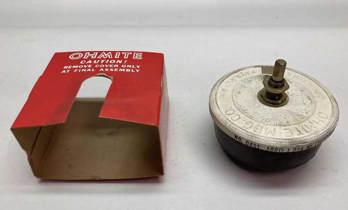 Used OHMITE 0451 100 Miscellaneous Equipment (Electrical & Power) | Surplus Asset Holdings #1200187